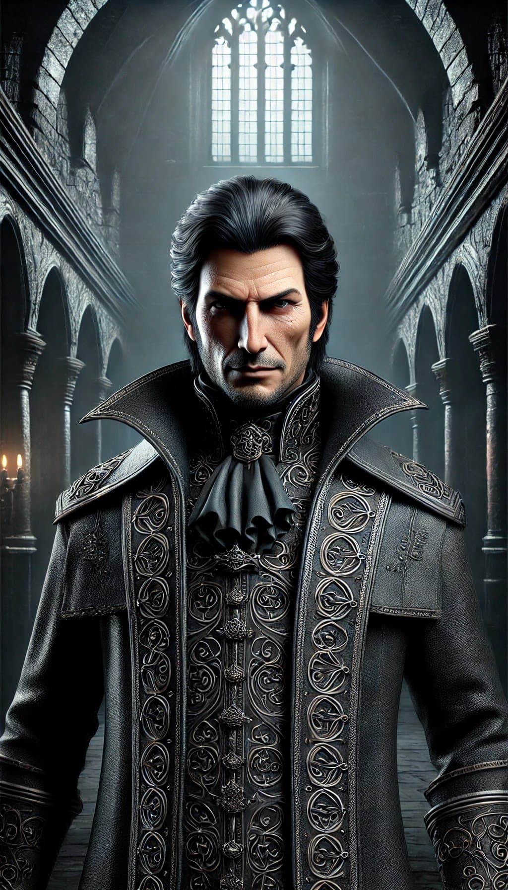 Darius Blackglove — crime lord of Fort Valiance