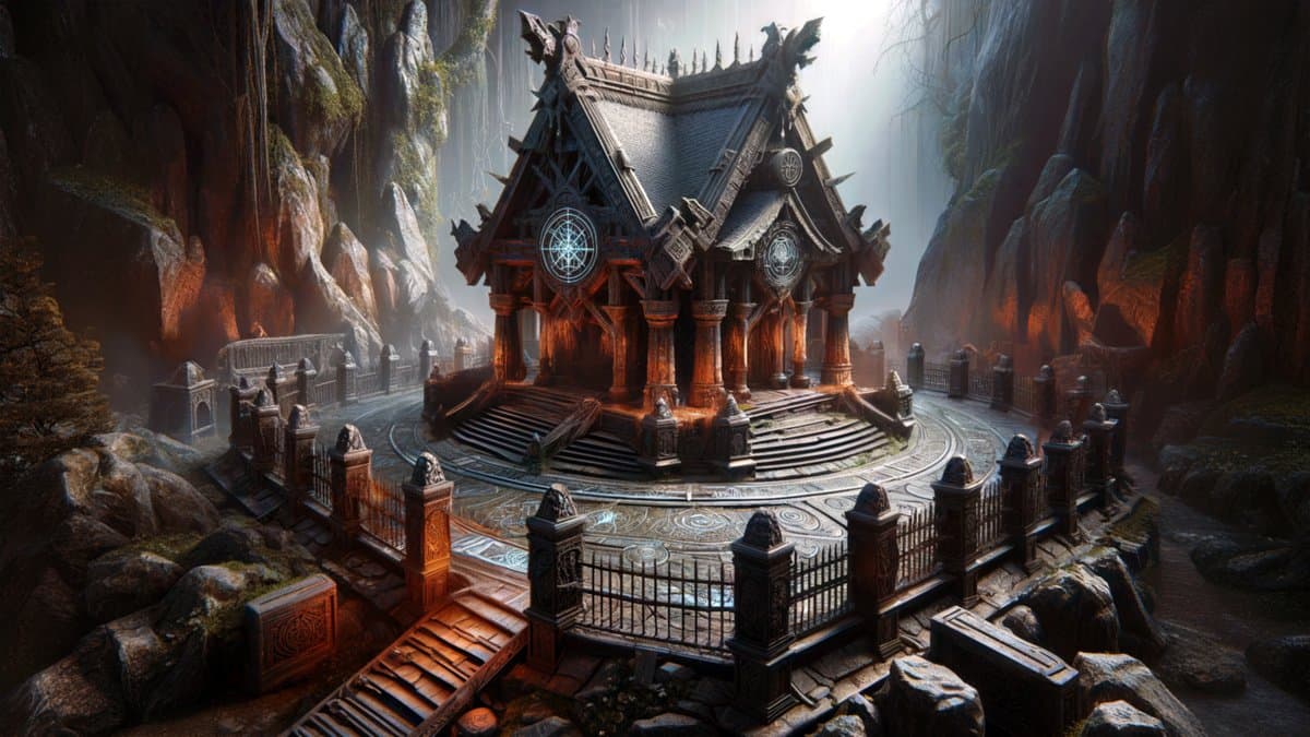Shadowclaw Hall — hidden fortress of the Shadowclaw Clan