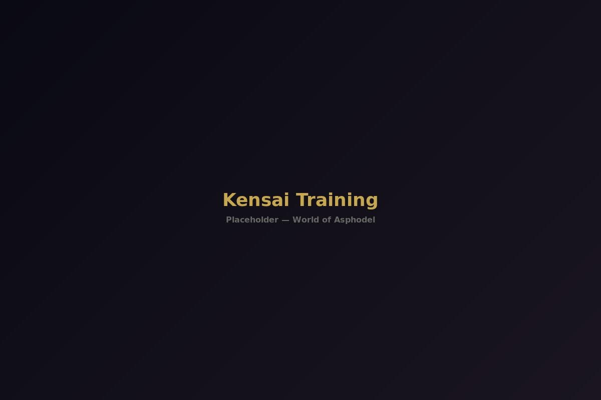 Kensai Warrior Training