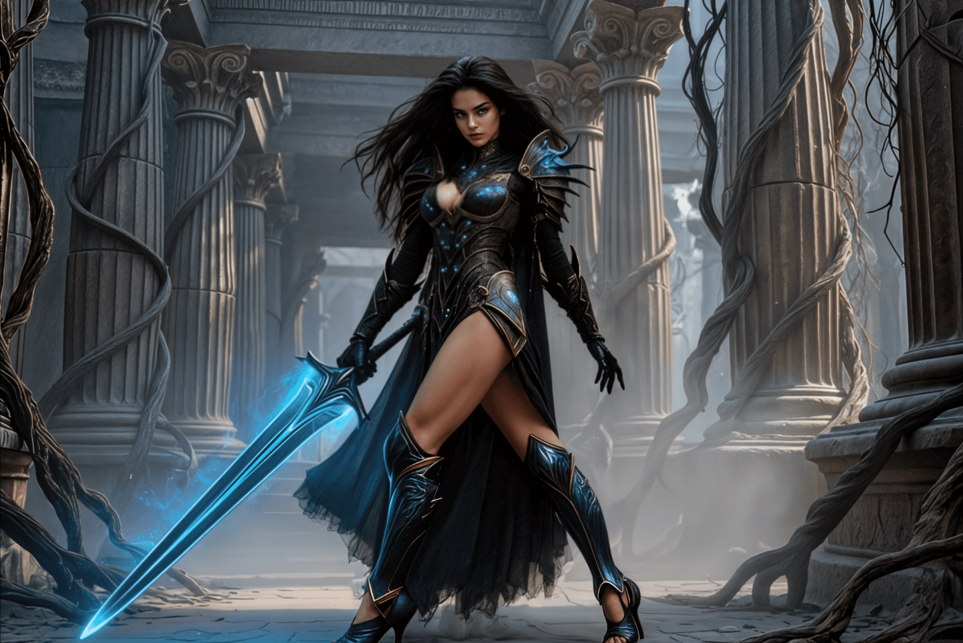 A warrior of the Silver Lance